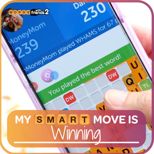 FunMoneyMom's tweet photo. Let's play! I am having so much fun connecting with friends and family through #WordWithFriends2! Now I want to connect with you. Find me under FunMoneyMom and may the better player win (but of course I'm totally hoping that's me!) >> https://t.co/GpoHB0TBSJ #ad https://t.co/1FcwSEDiW0