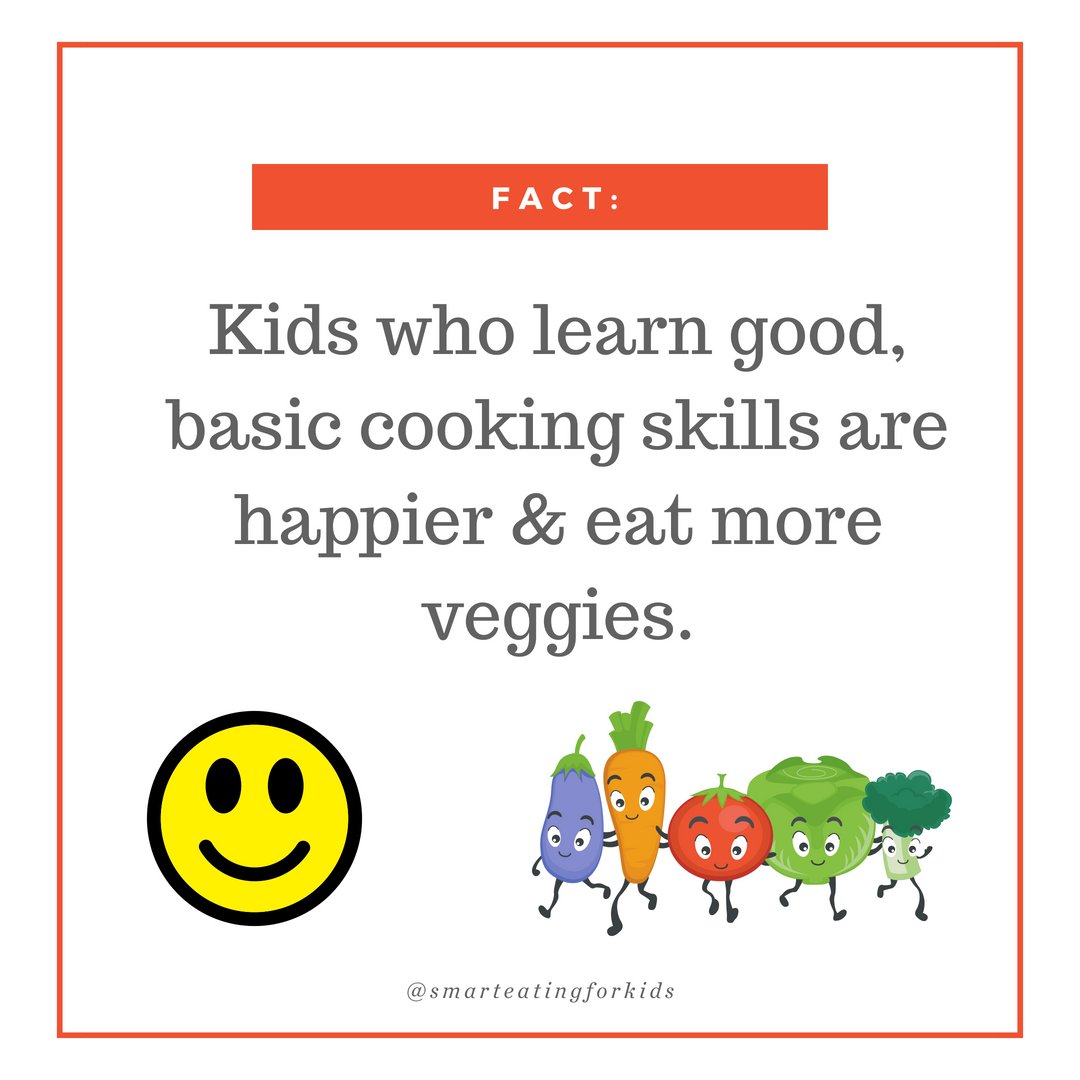 SmartEating4Kid's tweet image. Did you know that kids who have good, basic cooking skills tend to eat healthier and report being happier than kids who don't know how to cook? Read more and get 3 simple recipes to make with your kids: smarteatingforkids.com/2018/08/08/get… #kidseatright #kidsinthekitchen