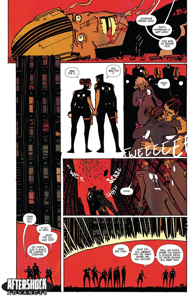Reminder!! When you're down at the shop today, remember to order Vol. 1 of COLD WAR from @xtop and I! 