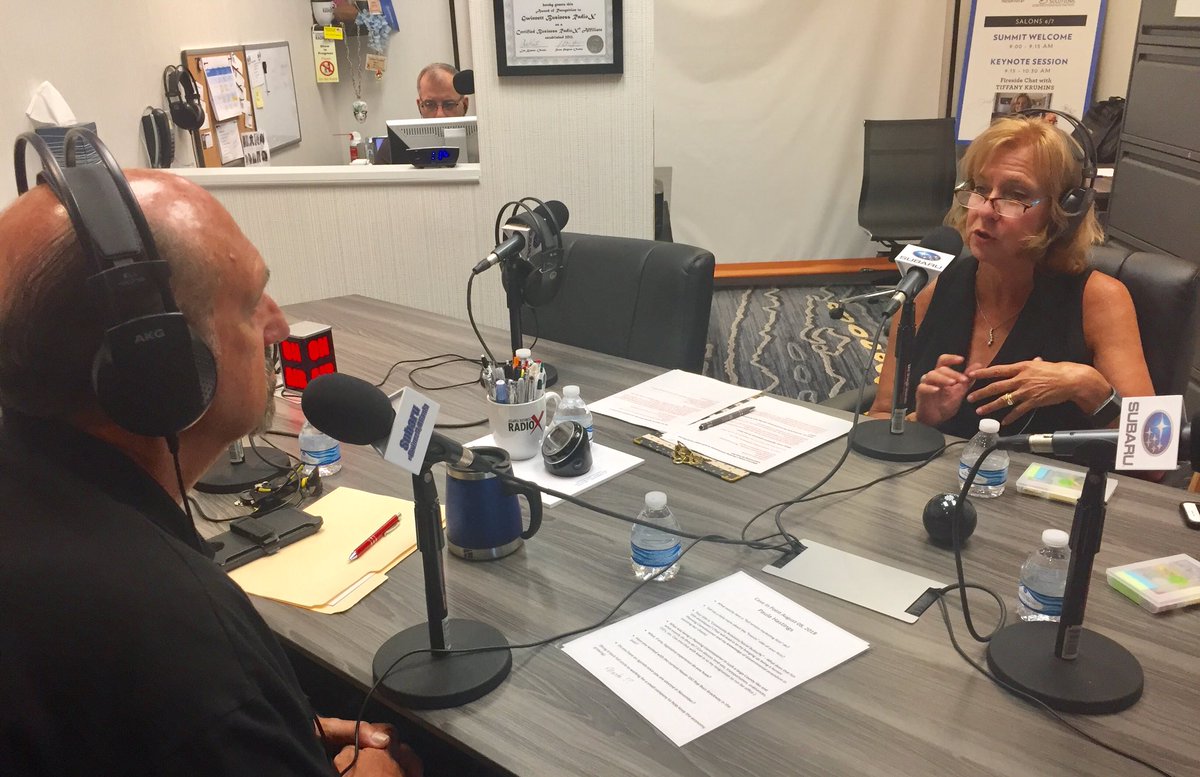 GwinnettRadioX's tweet photo. Rick Strawn @ParadigmPres hosting “Case in Point” discussing #Gwinnett CID’s with Planning Commissioner Paula Hastings. @Paradigmsecurit @AccentCreative https://t.co/ZvnCjooD35