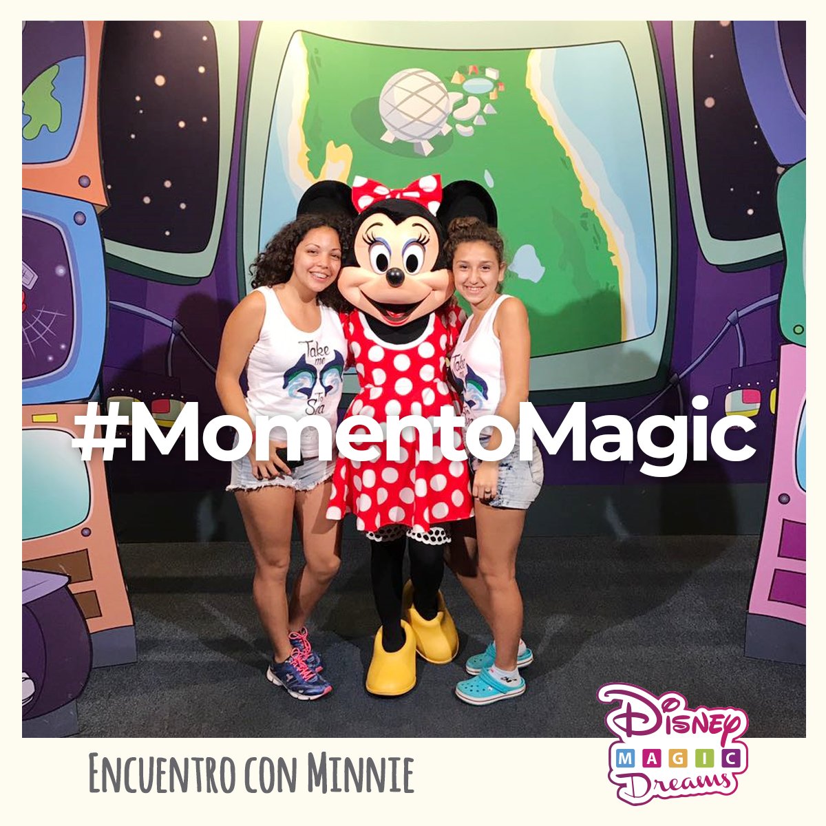 MagicDreamsArg's tweet photo. ❣️En #Epcot🔮 conocemos a las mas linda de todas😍 #Minnie #Disney 🤩#VMDS 👸#MagicGirls✈️🏰🏖🛳 https://t.co/BLisaj8BwJ