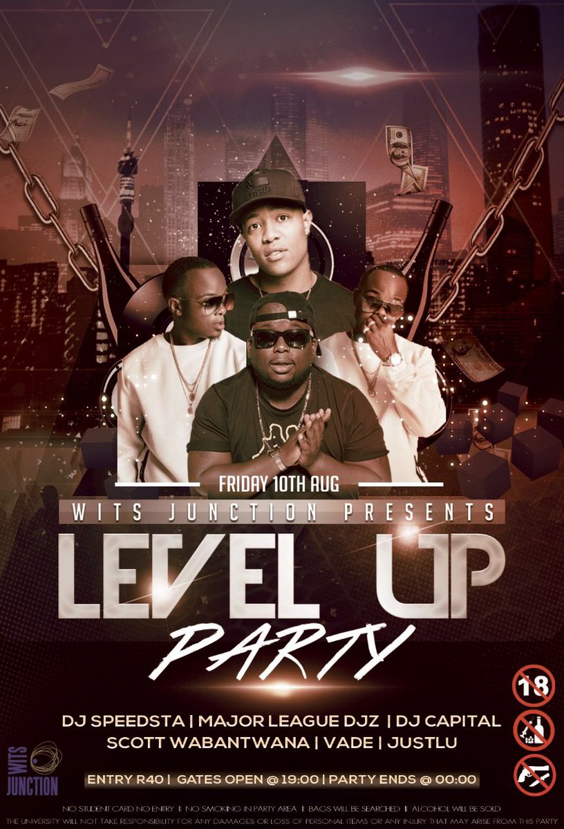 WitsJunctionRes's tweet photo. #LEVELUPPARTY 
#LEVELUPPARTY 
#LEVELUPPARTY https://t.co/MeJ8xvAfW8