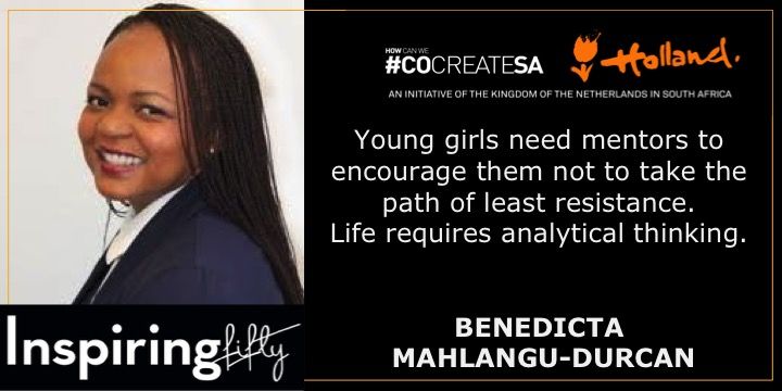 HorbachBonnie's tweet photo. A chemical #Engineer from the @UCT_news, @Benedicta_MD is working in the #oilandgas industry - a shining example of what you can achieve with hard work and determination | Congratulations winner of #InspiringFiftySA 2018 👏👏 | @WWandisa @allcapetown @Afrobodies @OndelaMlandu https://t.co/HJKt8pBRqi
