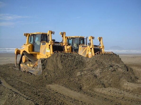 conexpolatam's tweet image. Movimiento de tierra en dupla #megamáquinas para #construcción