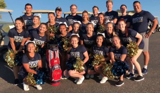 TheGolfShopCo's tweet photo. RT SunMountainGolf "Happy to support the Erickson Charity Golf Tourney in Bozeman, MT.
✅ 1/2 funds raised went to msu.spirit! 📣
✅ 1/2 funds raised went to so_montana ! 🏆
📸 treasurestatehostel and msu.spirit
#charitygolf #sunmountaingolf #sunmo… https://t.co/2b9cLiH1EO"