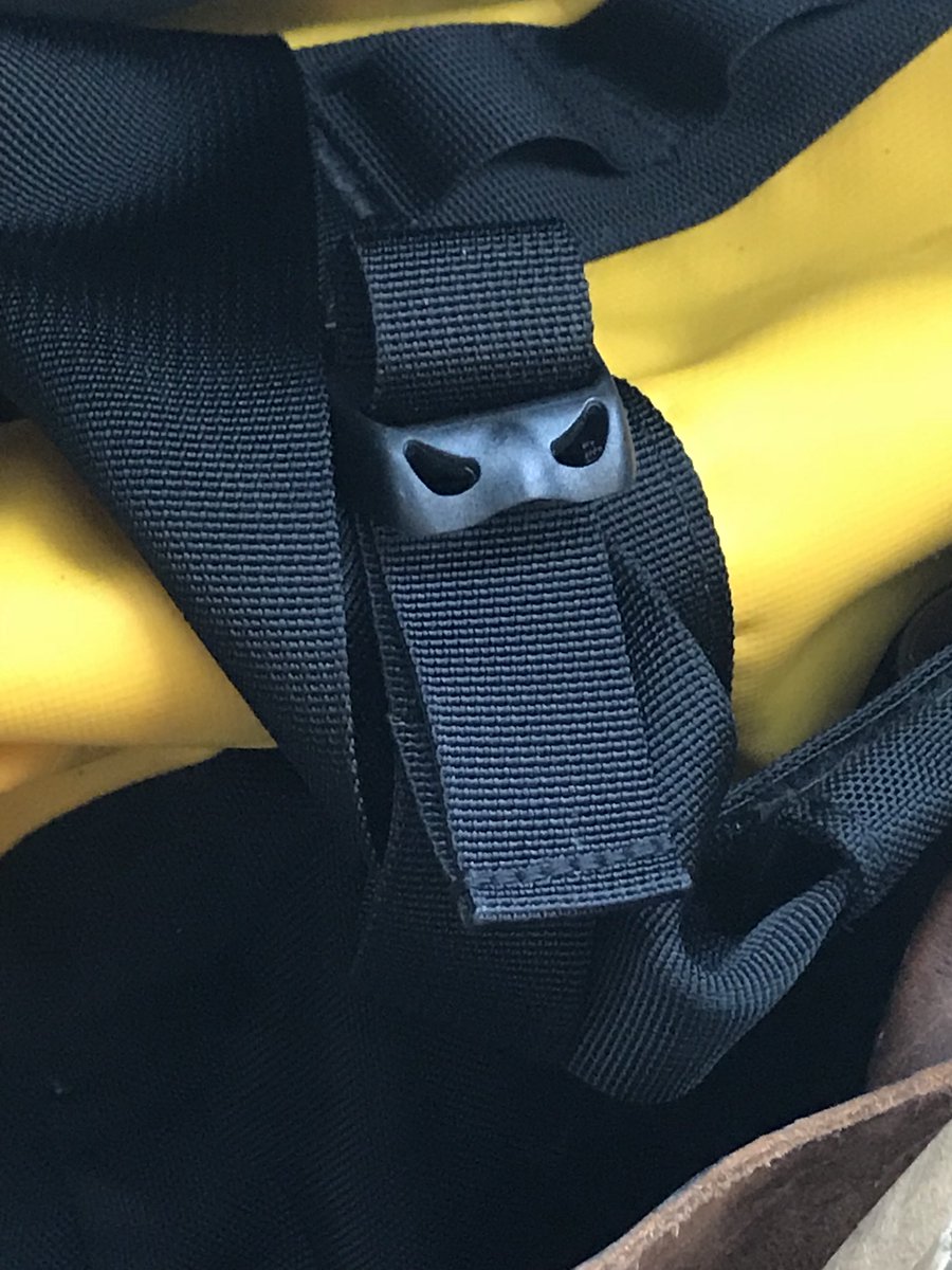 Realized this morning that my gym bag is Batman