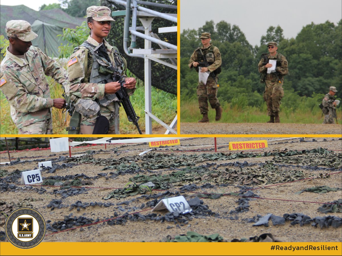 ArmyResilience's tweet image. Cadets apply their confidence and map reading skills to the test during the individual 4-hour land navigation event. #armyrotc #cadetcommand #ReadyandResilient