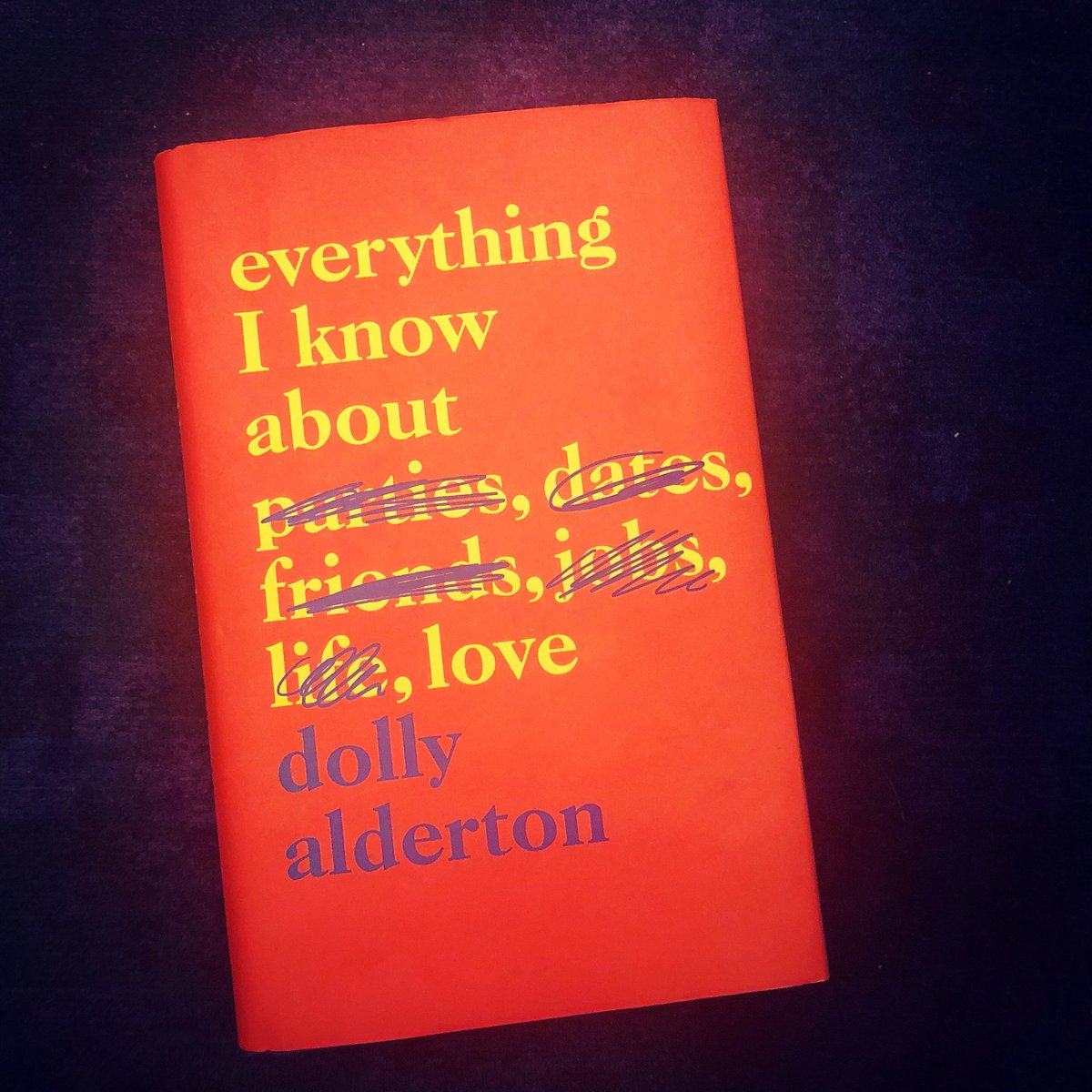 WhistlingDixie4's tweet photo. Next up a bit of non fiction - this by @dollyalderton #storystatus https://t.co/lQENA2PO03