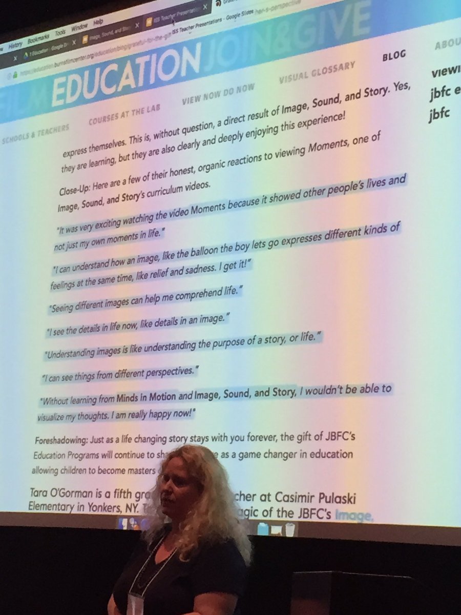 TeachEmFilm's tweet photo. "A student who didn't talk all year is now directing the group!"
- @TARA_OGORMAN 5th grade Yonkers teacher
#ImageSoundStoryPD @jbfc_ny https://t.co/HNVs8wTYuC