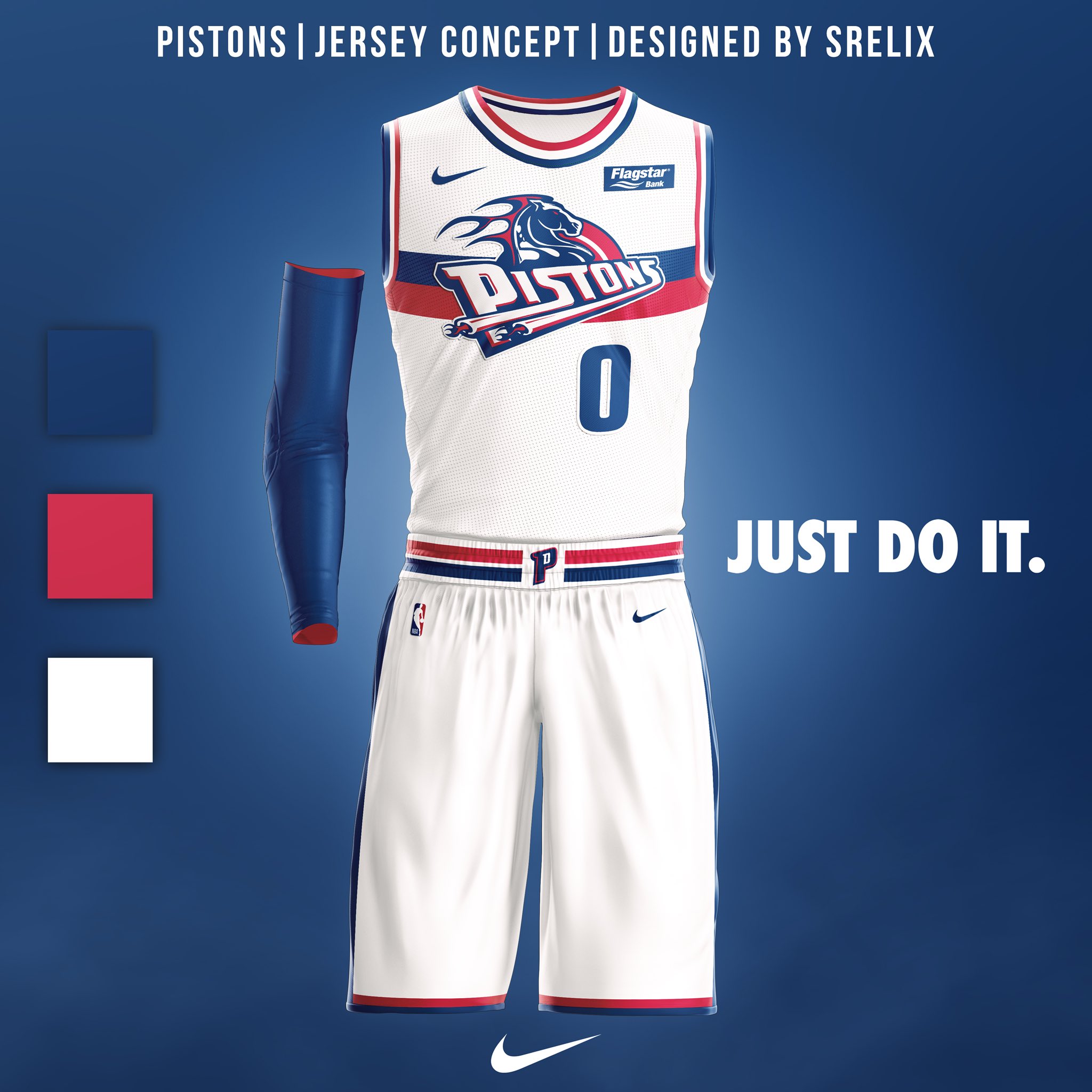 Detroit Pistons Uniform Concepts - v1 on Behance