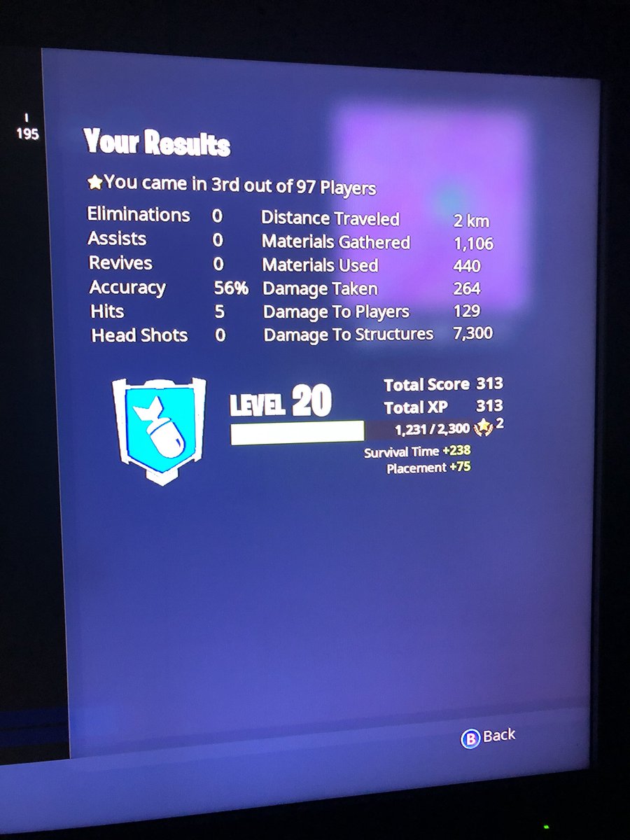 TFwillams's tweet photo. #noob #fortnite #XBOX1 #creepmode #imbetterthan97ofyousuckas #kidcamp #ibebuildin #thoughtiwqsplayntimesplitters https://t.co/VGsqON0Yk0