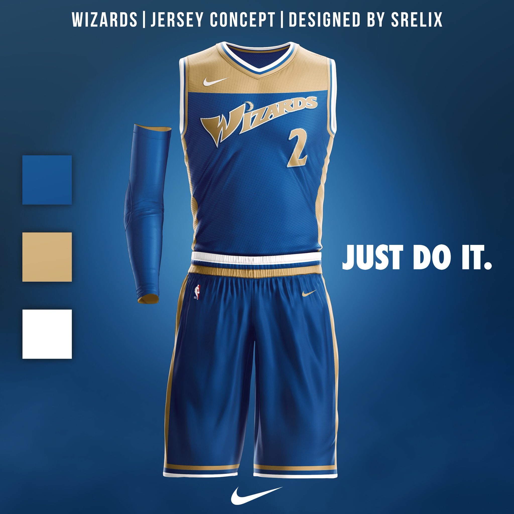 SRELIX Jerseys on X: Washington Wizards jersey concept. Follow me