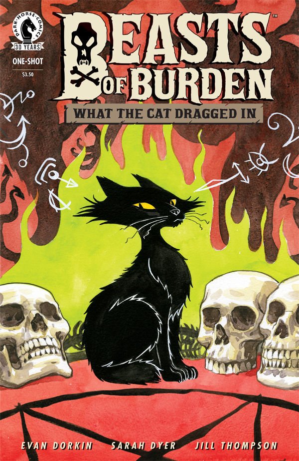DarkHorseComics's tweet image. More #BeastsofBurden: very good dogs and a few brave cats! (New Beasts of Burden coming right up, too: bit.ly/2nmYmL7) #InternationalCatDay