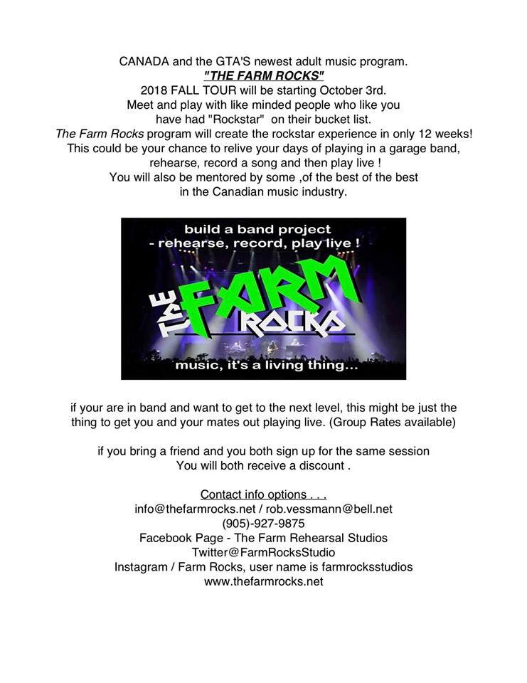 You too can have the Rock Star experience! Check it out. <a href="/MikeRosieShow/">Mike & Rosie Show we love u say it back</a> <a href="/1059TheRegion/">105.9 The Region</a> <a href="/RhythmBrewsBeer/">Rhythm&BrewsBrewing</a> <a href="/trscustomdrums/">TRS Custom Drums</a> #thefarmrocks