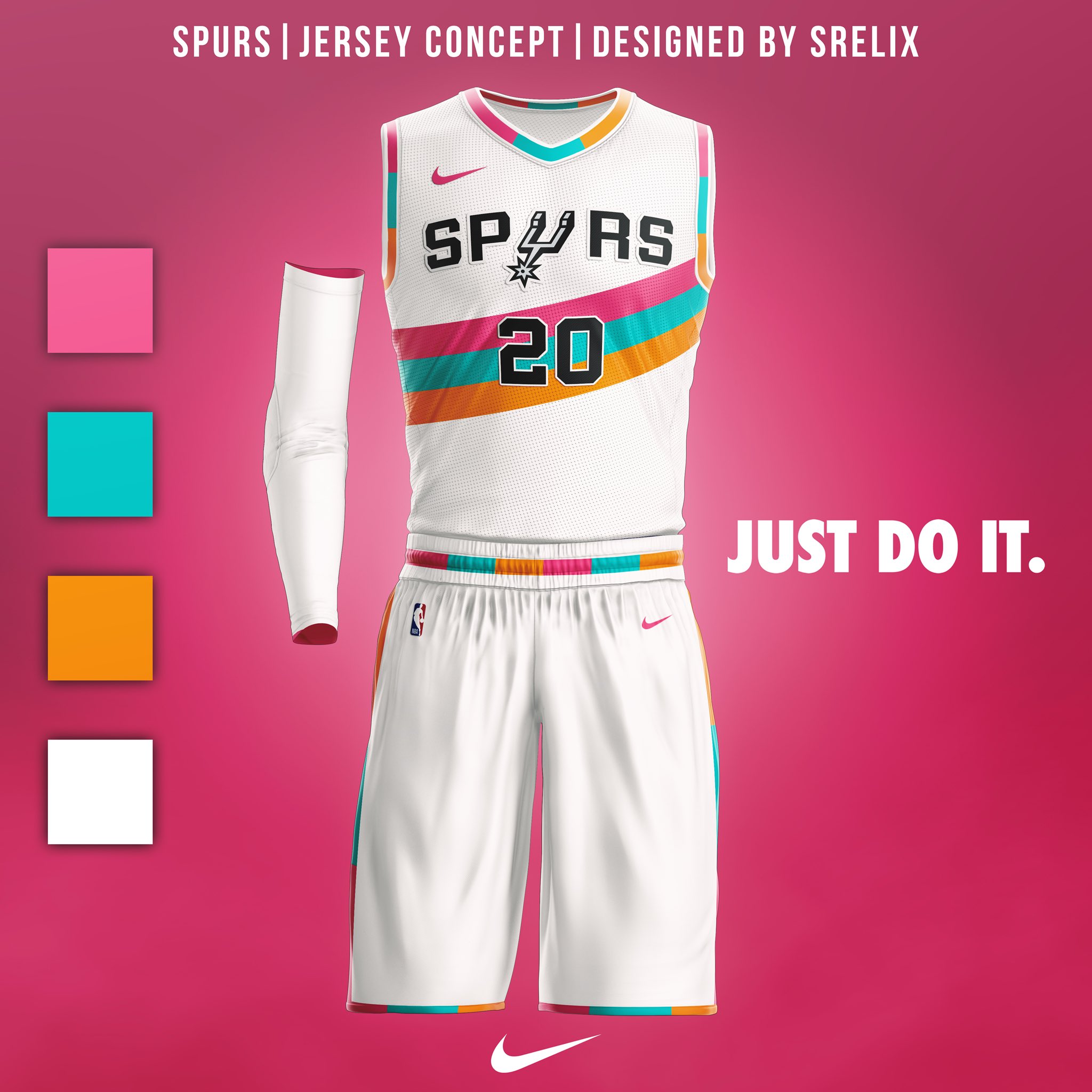 san antonio spurs concept jersey