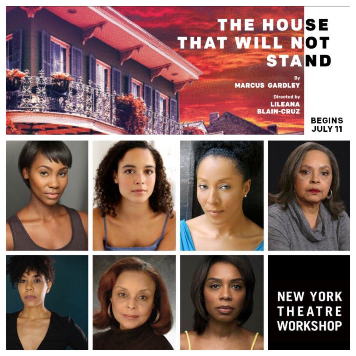 Special thank you to #BrandonWebster for extending an invitation for me to attend #TheHouseThatWillNotStand at the @NYTW79 #NewYorkTheatreWorkshop The all female cast of color was theatrical magic. Written By: #MarcusGardley FYI: THE AUDIENCE WENT CRAZY #Monologues #Comedy #Drama