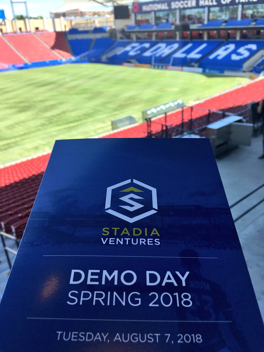 ajgator's tweet photo. Enjoyed the past two days with industry execs, athletes &amp; investors at @stadiaventures finalist pitch day and global demo day. Incredible mix of talent and technology #sportsbiz #sportstech #esports https://t.co/EXOexWZV7s