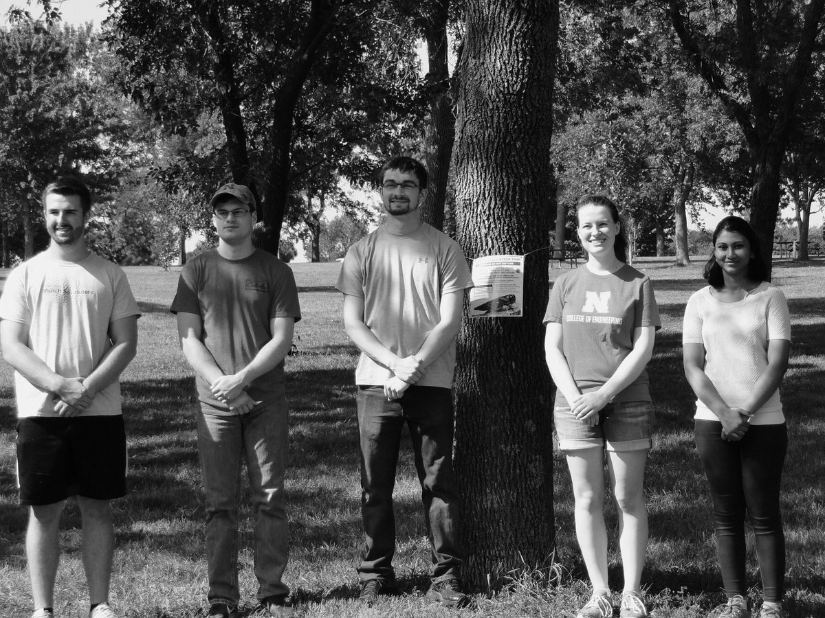 UNLiGEM's tweet photo. Last Friday, our iGEM team visited Greenwood, Nebraska with the Nebraska Forest Service and a representative from the Nebraska Department of Agriculture. We inspected several ash trees infested with the Emerald Ash Borer. https://t.co/dpXtN8pn8z