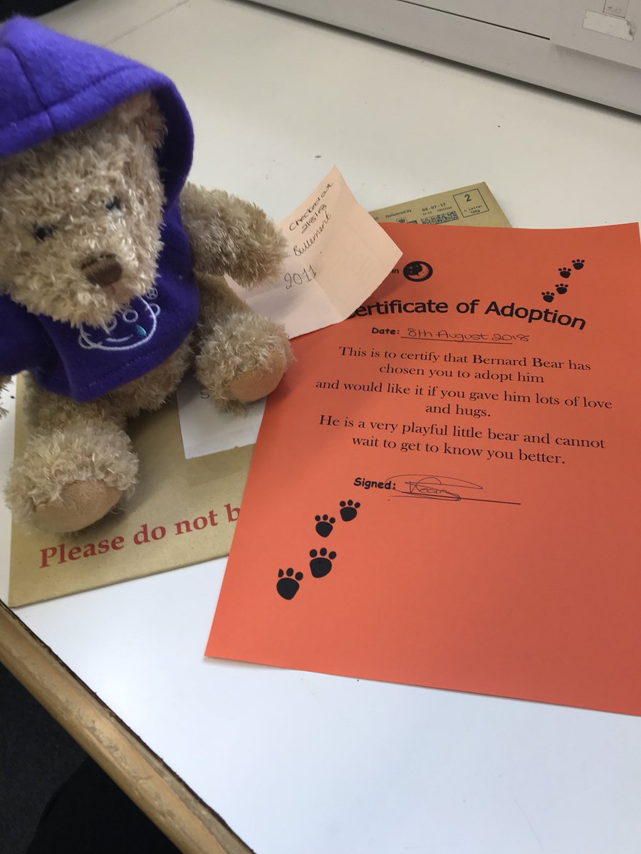 This weeks winner of @PiBlossom #bernardtag draw is Lucinda, well done, Bernard will be with you very shortly #summerofservice <a href="/lrobi665/">Lisa Robinson</a> <a href="/michaelhunter62/">Michael Hunter</a> <a href="/SDEBDD/">simon ewins</a> <a href="/AndyFr4ncis/">AndyFr4ncis</a>