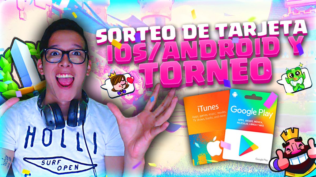 🔥Sorteo para el proximo 14/08🔥
Tarjeta iOs/Android 10 dólares (200 pesos)😎
REQUISITOS⬇️
➡️Dar RT 🔁
➡️Seguirme
➡️Seguir a @TeamRhinoCr
El ganador se dará en directo en mi canal youtube.com/c/garycr en la fecha antes mencionada! El ganador debe estar en el directo!