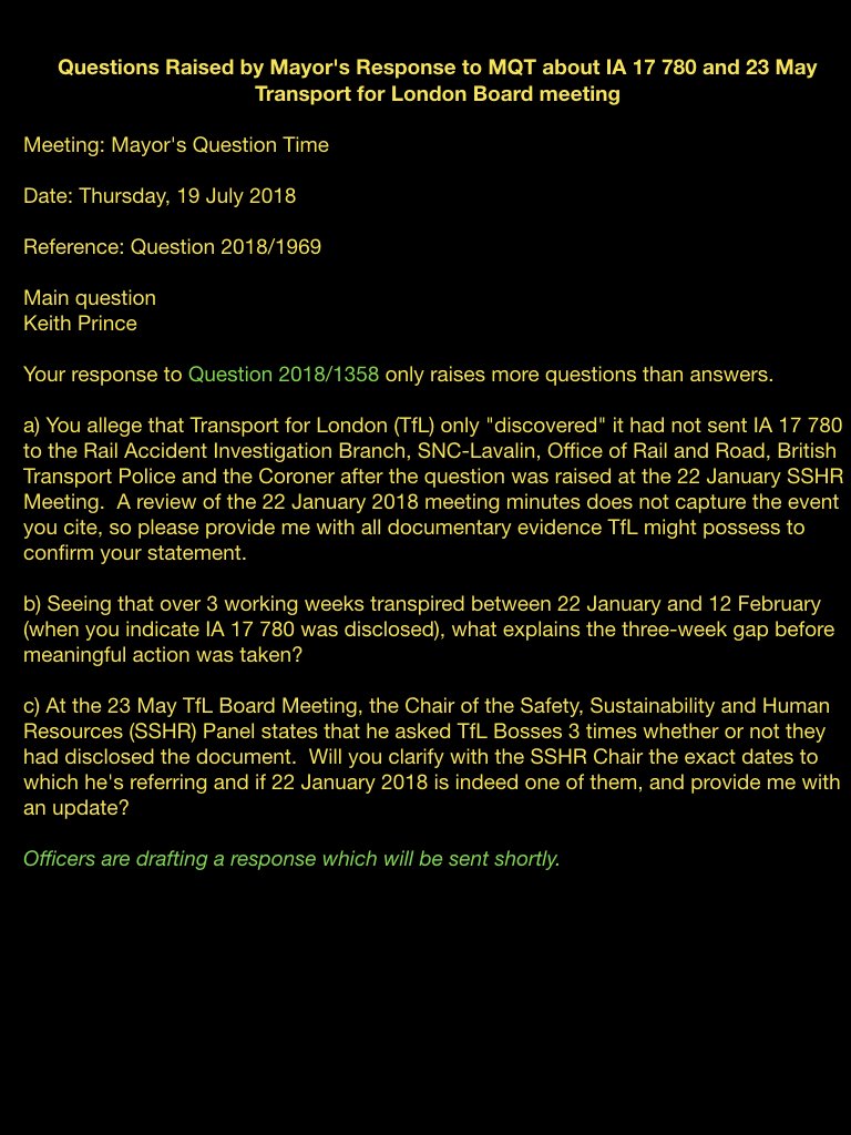 comadad's tweet image. And IMO it's very peculiar that @MayorofLondon REFUSES to investigate #CroydonCrash #CoverUp any further saferoxfordstreet.blogspot.com/2018/07/croydo… HT&amp;gt;@KeithPrinceAM @CarolinePidgeon Echoes of the Garden Bridge here, huh @WHurst1? What's @SadiqKhan afraid of? #TransparencyPlease