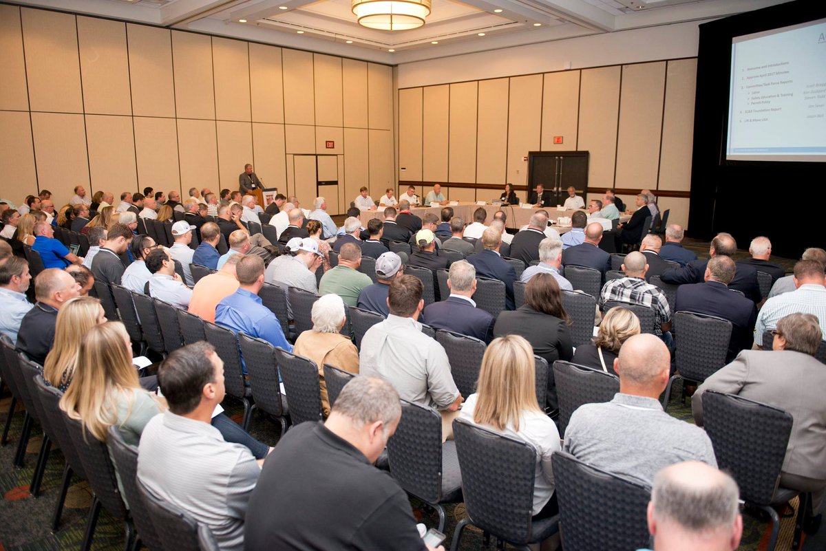 Committee meetings at the Crane &amp; Rigging Workshop give you the chance to voice opinions on the latest industry initiatives and find common solutions. You’re invited to sit in and get involved. #SCRAcrw ow.ly/mbyA30lkc16