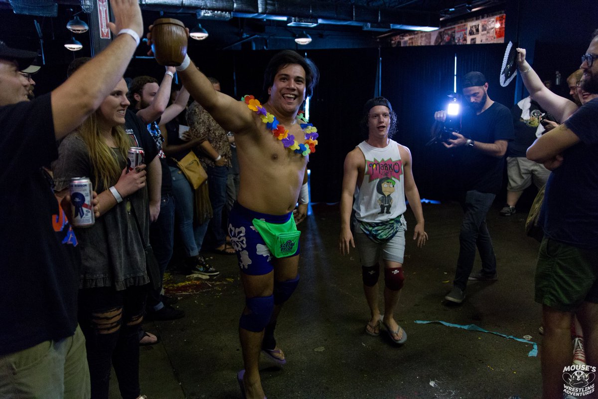 Mouse3911's tweet image. .@DannyAdams93 &amp;amp; @TheReal_MOutlaw vs @cabanamandan &amp;amp; @MarkoStunt 

@sup_graps 
#NotProblematic
