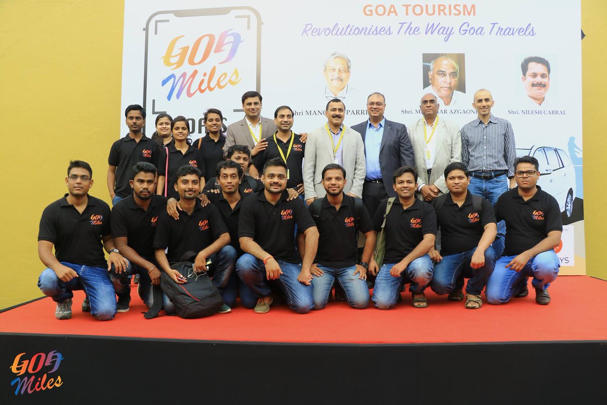 GOAMILES an initiative by GTDC is proud to announce the launch of Indian's 1st govt. Initiates &amp; Goa’s 1st exclusive mobile app-based taxi service .

#GOAMILES #Goa #GoGetsGoing #GoaGetsConvenient #GoaSearch #Amizana