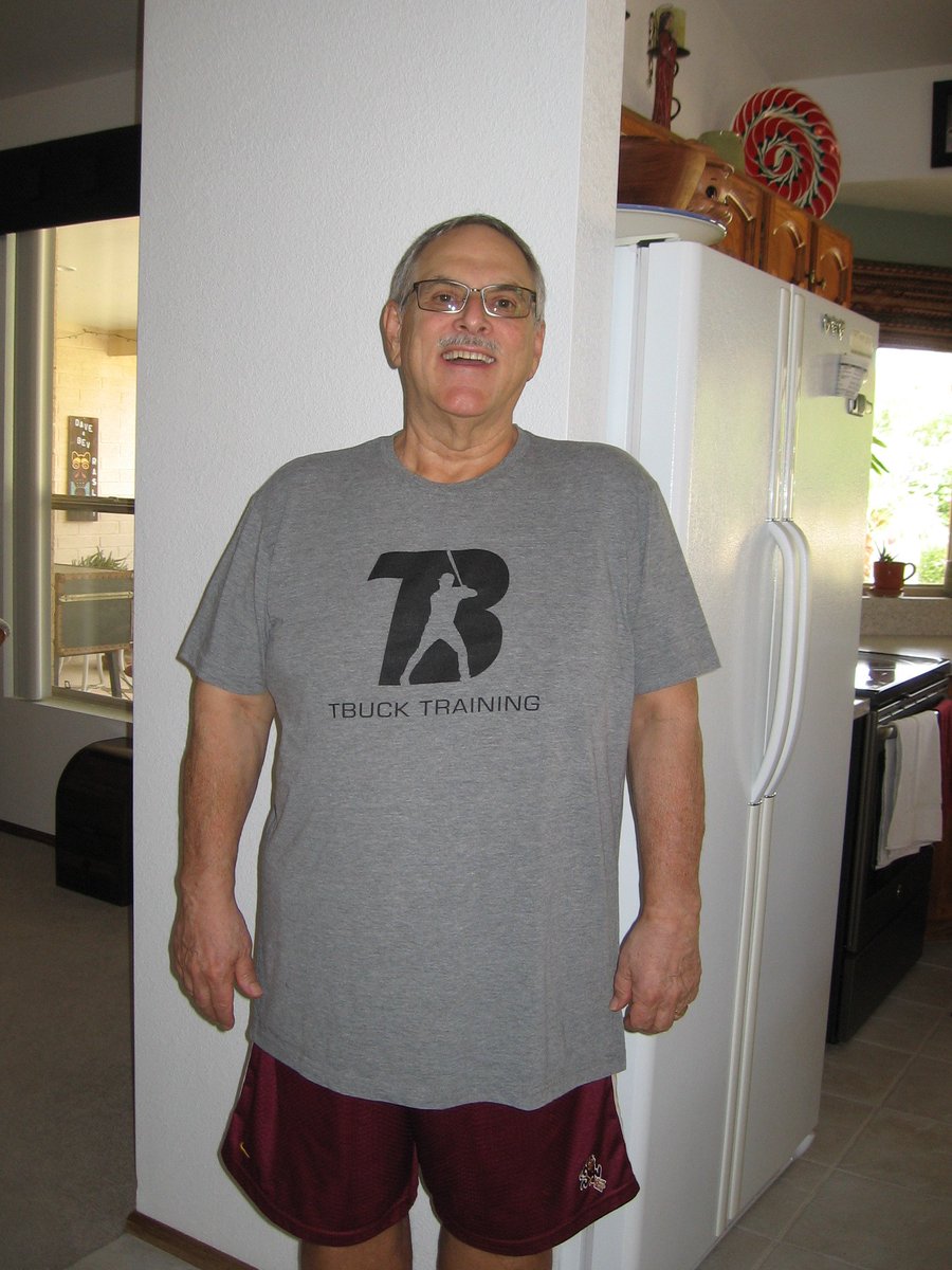JoeBear72's tweet photo. @TBuckTraining Wanted you to know I'm wearing one of my Favorite shirts today. Hope you are doing Great.  👊 https://t.co/4d1LgpMsUi