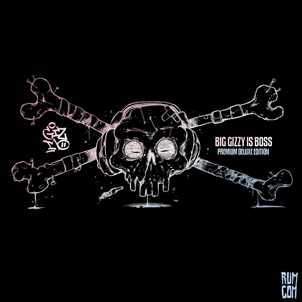 rumcom's tweet photo. ANNOUNCING @Gi3MO_ FIRST SOLO RELEASE IN 4 YEARS. Picking up where we left off with a gang of features 17/08/18 it begins #BigGizzyIsBoss #RumCom https://t.co/AKO4YrAlZJ