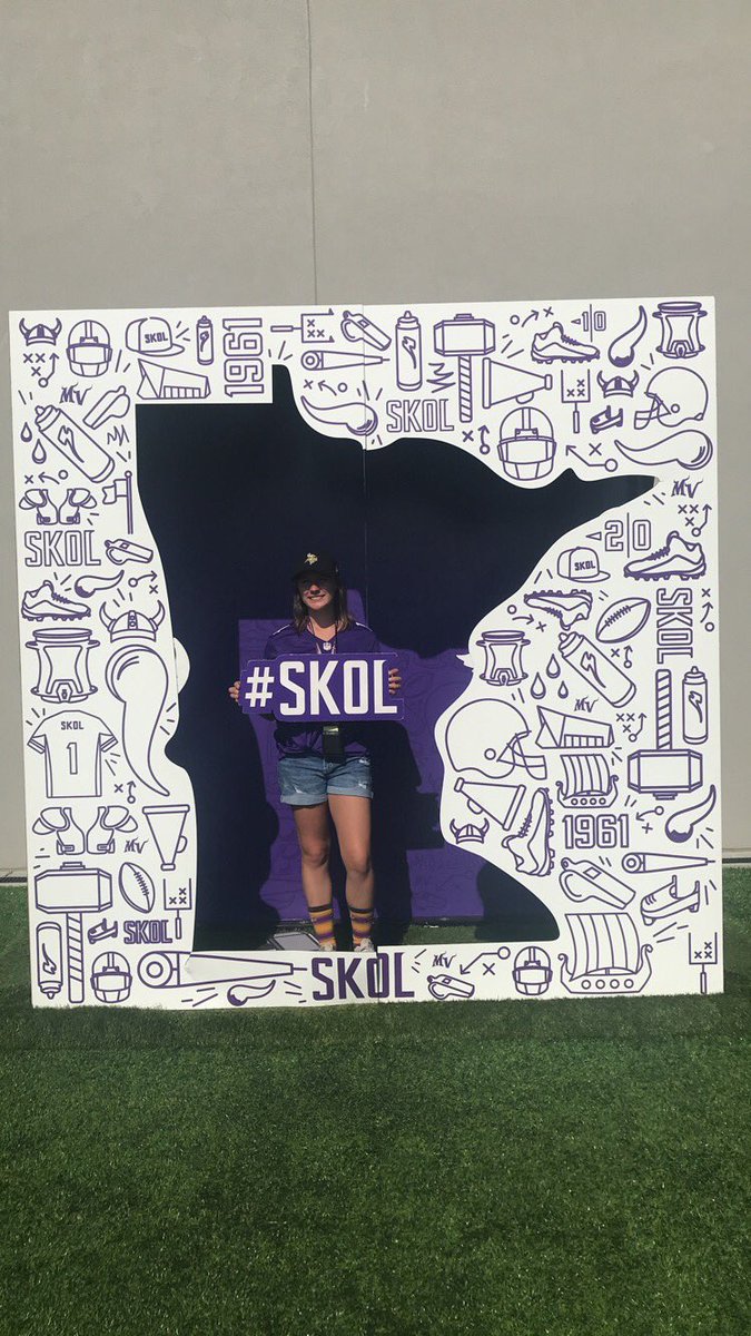 jayleanwithit's tweet photo. #VikingsCamp https://t.co/U9lWk0dc87