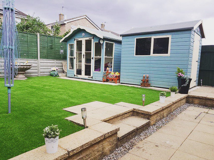 Selectgrass's tweet image. More and more trade customers are making the move to Select Grass, and can you blame them when this is the result?! 🍃 #artificialgrass #artificialturf #syntheticgrass #syntheticturf #landscaper #landscapers #trade #supplier