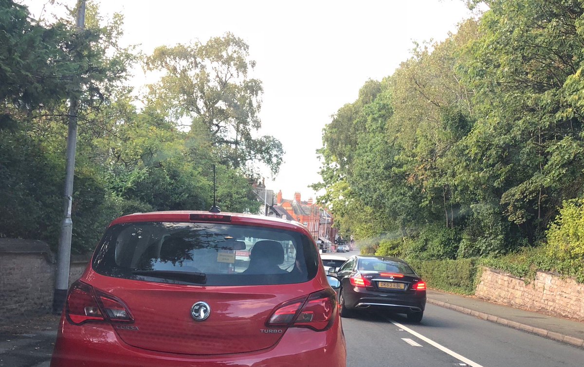 PburyAldEdgePol's tweet photo. Car ticketed on Congleton Road, Alderley Edge for parking opposite the solid and broken white line. #knowyourhighwaycode #payattentiontosigns #alderleyedge #localofficer #pcsojenkinson https://t.co/g6hG0Zmrik