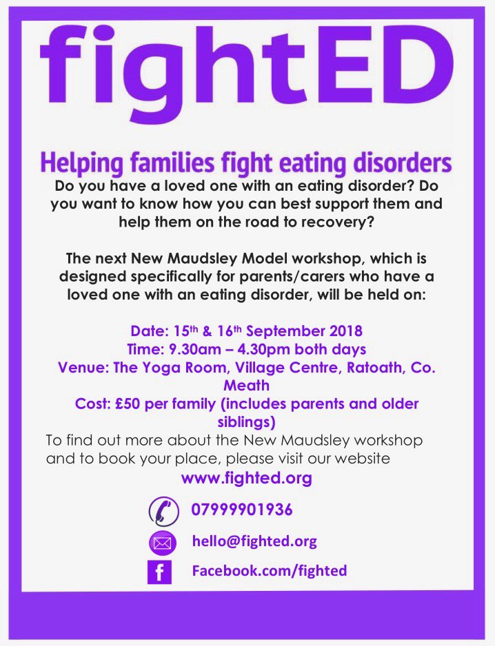 ⭐️DO YOU HAVE A LOVED ONE WITH AN EATING DISORDER?⭐️

If so, this course is a MUST!

Pleas share so we can reach out to all those who need it :)

#fightED