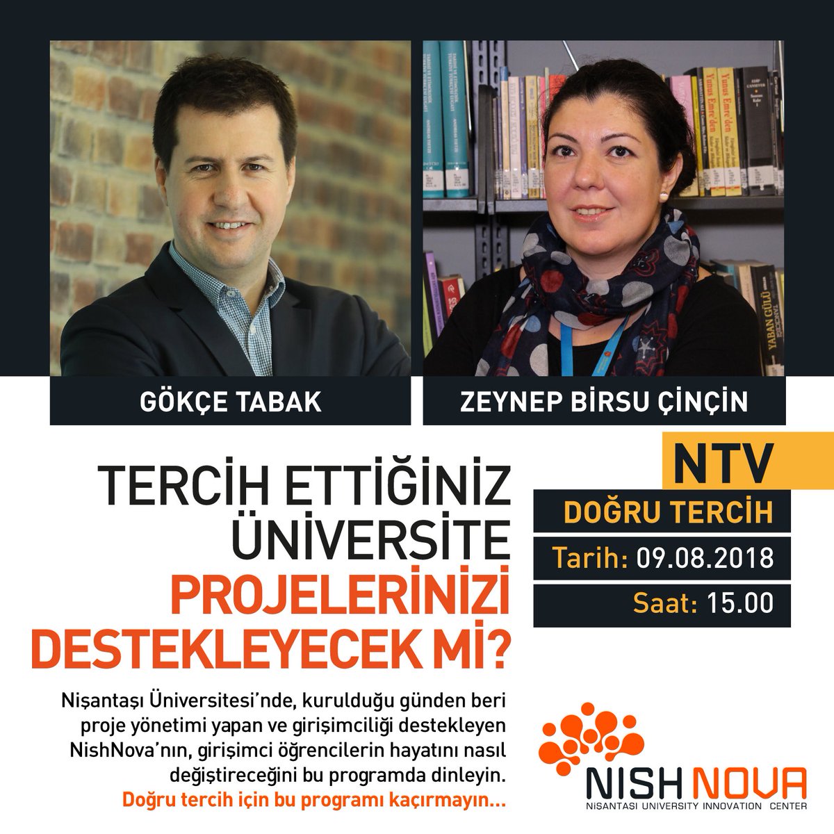 nish_nova's tweet photo. Yarın yayındayız, bekleriz! #neotech #nishnova https://t.co/WWdNYPTJoE
