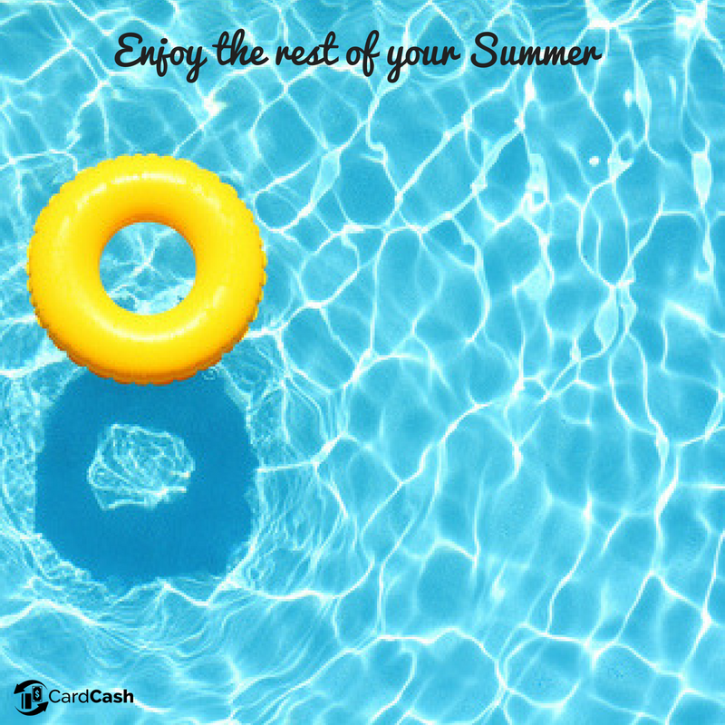 CardCash's tweet photo. Enjoy the rest of your Summer
#CardCash #Save #GiftCards #Swimming https://t.co/OqMokcjypn