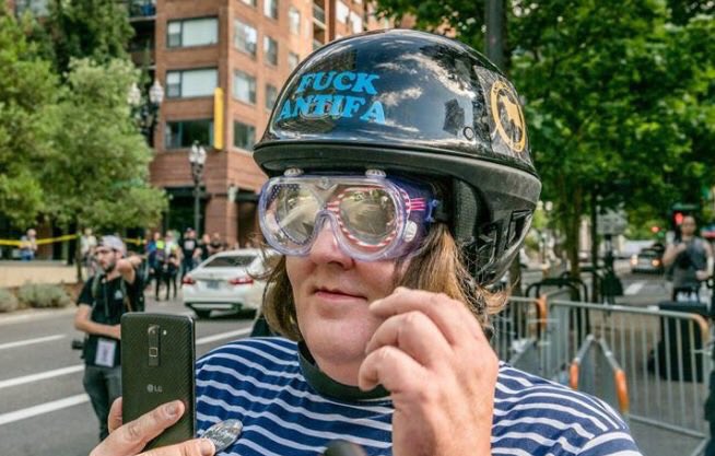 MarcoGutierrez's tweet photo. I got this from one of my @facebook friends after the #Portland and #Berkeley rallies @RealAlexJones! Anytime you want Amber and/or I to come on your show please let us know. We are happy to be of service! @realjenloh @infowars @PrisonPlanet #DefendPortland #DefendBerkeley https://t.co/xJ6EEptIzM