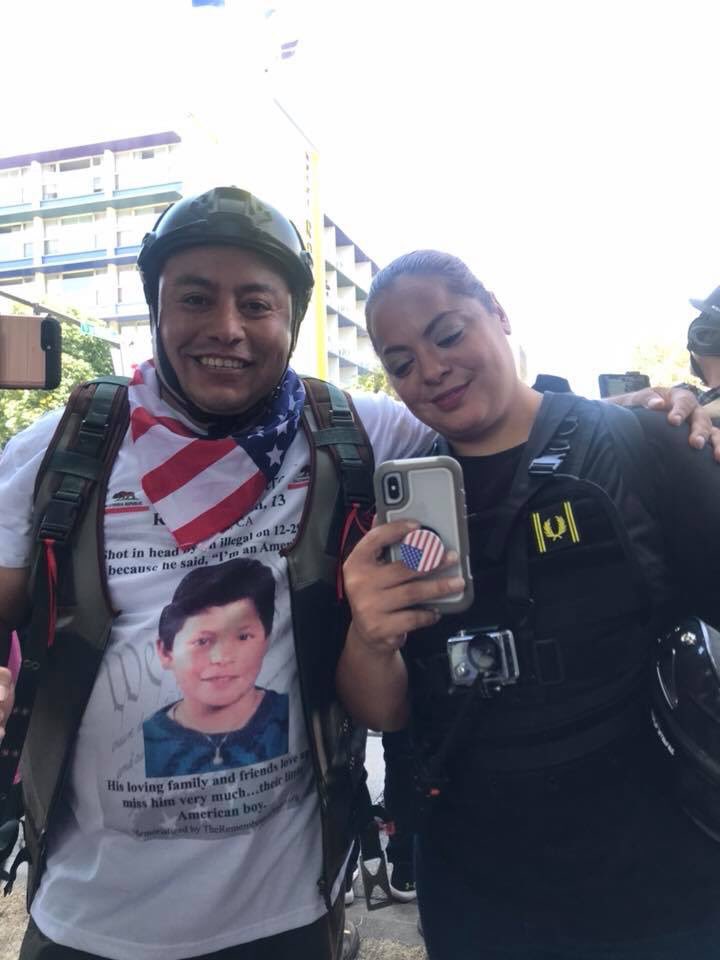MarcoGutierrez's tweet photo. I got this from one of my @facebook friends after the #Portland and #Berkeley rallies @RealAlexJones! Anytime you want Amber and/or I to come on your show please let us know. We are happy to be of service! @realjenloh @infowars @PrisonPlanet #DefendPortland #DefendBerkeley https://t.co/xJ6EEptIzM