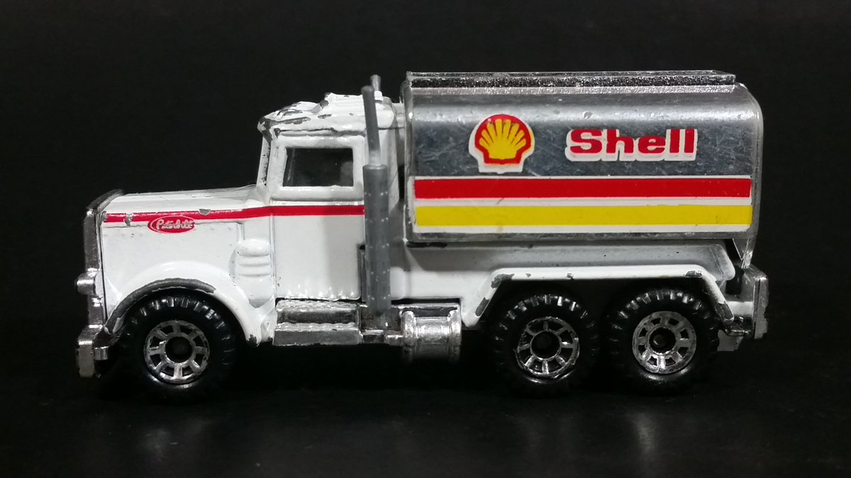 shell oil tanker truck toy