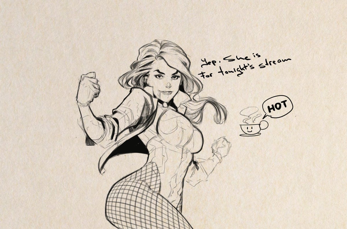 See you all later tonight?
#comic #comics #BlackCanary #DC #Fanart 