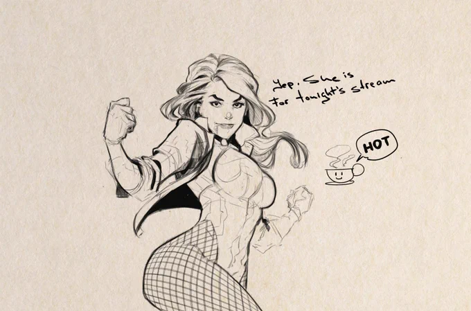 See you all later tonight?
#comic #comics #BlackCanary #DC #Fanart 