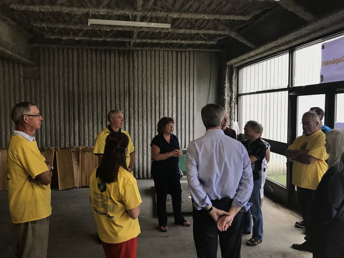 JimWatsonOttawa's tweet photo. Today we announced the new @BarrhavenFood location! Got to meet some dedicated volunteers continuously improving their communities //  Merci de votre implication continue! https://t.co/xHCPuwpMgy