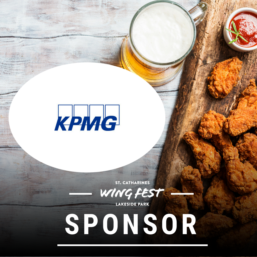 wingfestniagara's tweet photo. KPMG has the resources required to provide a full range of services to serve Niagara businesses and grow with them in order to serve the Niagara community together. We are thrilled to have KPMG supporting #STCWingFest2018! https://t.co/PfkfRGrTD5