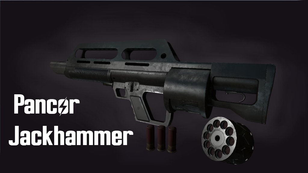 "Pancor Jackhammer" adds the legendary Pancor Jackhammer shotgun ...