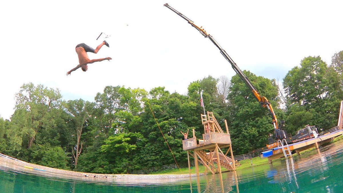 RomanAtwood's tweet image. I may have made the Worlds Dumbest Rope Swing in my backyard!! Haha NEW Vlog for you :)
youtu.be/F7vs-58QFVc
Thanks for sharing.