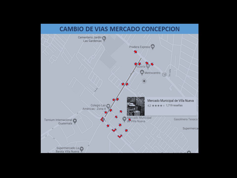 LaRazonGT's tweet photo. #AVISOIMPORTANTE 
Si circulas continuamente por #MercadoConcepción (MercadoNuevo), te contamos que el #ProximoSabado La entrada principal será la salida y la salida será el ingreso, el objetivo es mejorar, según @PMT_VILLANUEVA la circulación vehícular del lugar.
@SantosDalia https://t.co/07dUcvBiaS
