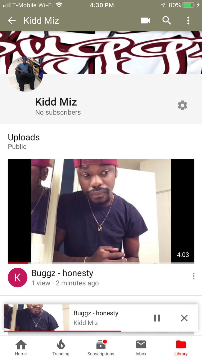 buggzVee's tweet photo. Everyone go to my youtube jus started my music channel checc me out more to come #martianphamily #buggz #vendetta #newartist #Rappers #eminem @Tip @NipseyHussle @Eminem https://t.co/hXROLjtqWB