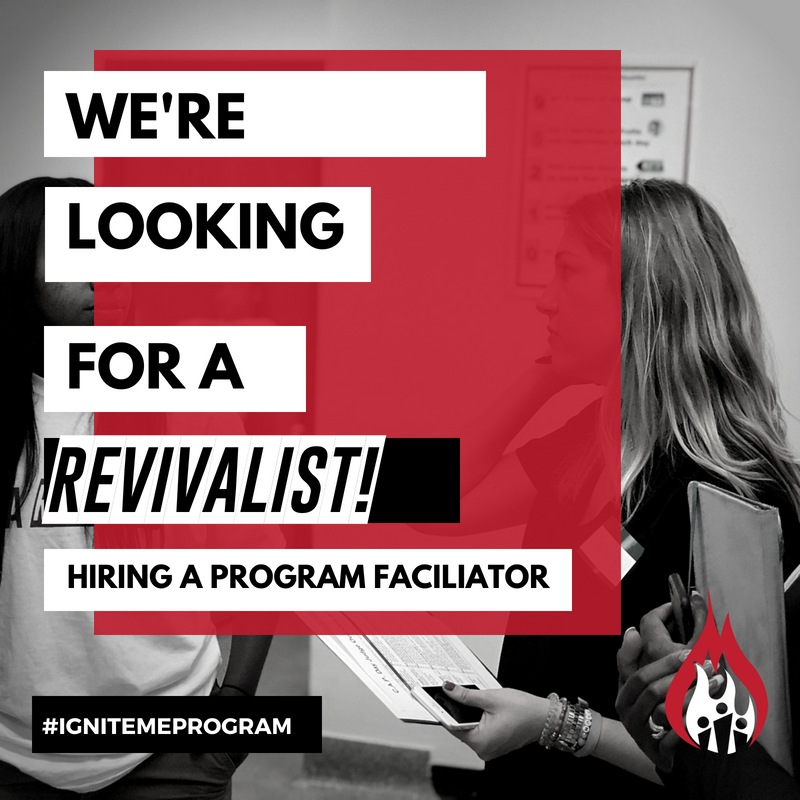 DBUServiceLearn's tweet photo. Youth Revive, Inc. is looking for a Program Facilitator to serve with their partnering high schools in South Dallas. For more information, contact Adrian McConnell at (214) 414-9449 or info@youthrevive.org. https://t.co/OV1xFcRf9H