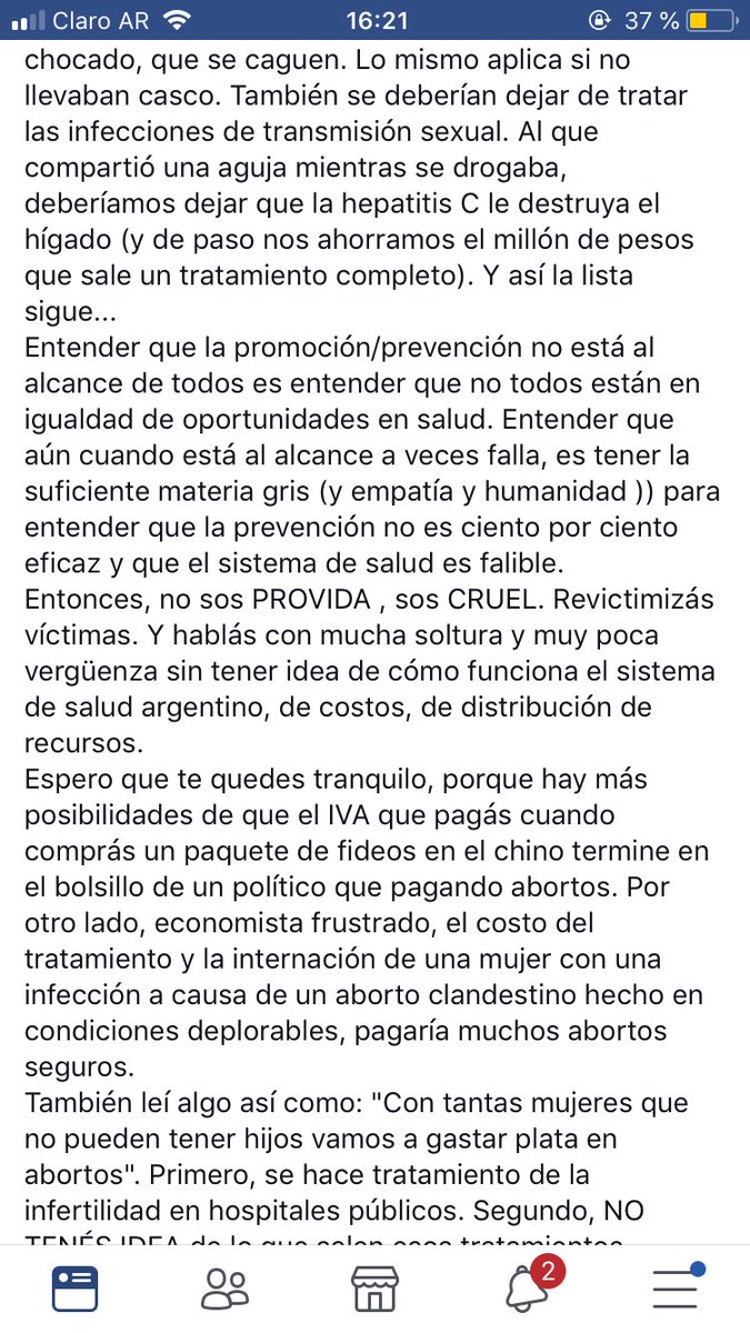 flordiaz010's tweet photo. Lo mejor que leí #AbortoalegalYa https://t.co/5V67ChvfSE