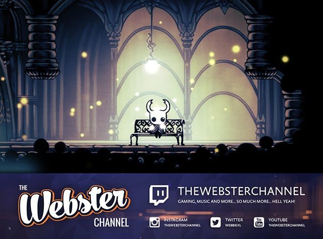 WebbieXL's tweet photo. Hollow Knight on stream today! Will start in 10 minutes! 🔴 LIVE https://t.co/vKE2PD4nSH
#theWebsterChannel #LIVE on #twitch #twitchtv #twitchtvgaming #gamer #gamers #webbiexl #streamer #streamers #streamlife #varietystreamer #instatwitch #hollowknight … https://t.co/0xNuq5voUU https://t.co/lrADmvE26a